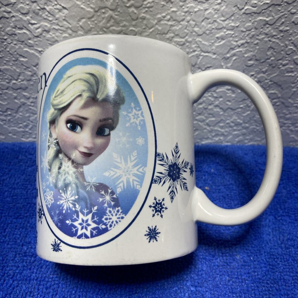 Cup Mug Coffee Tea Disney Frozen Snow Queen Elsa Ceramic 12 oz.